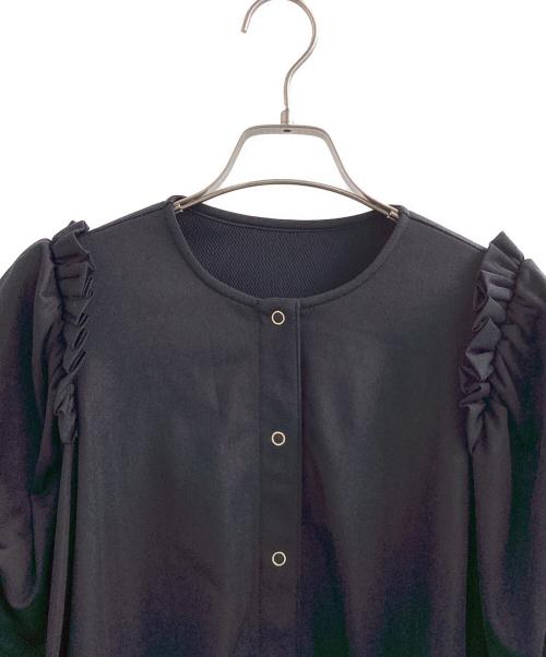 rosy monster（ロージーモンスター）rosy monster (ロージーモンスター) ポップコーンブルゾン ブラック サイズ:FREEの古着・服飾アイテム