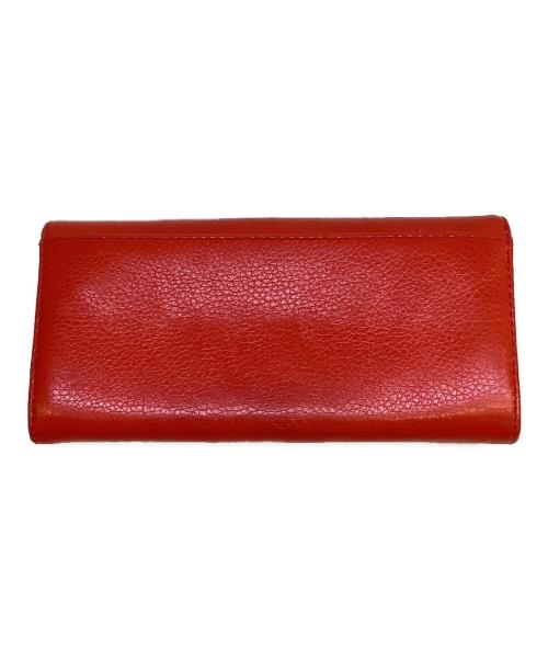 MICHAEL KORS（マイケルコース）MICHAEL KORS (マイケルコース) 長財布 レッドの古着・服飾アイテム