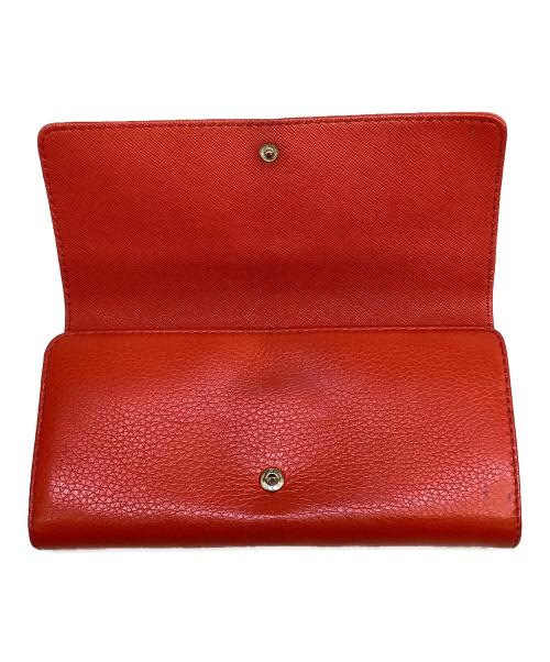 MICHAEL KORS（マイケルコース）MICHAEL KORS (マイケルコース) 長財布 レッドの古着・服飾アイテム
