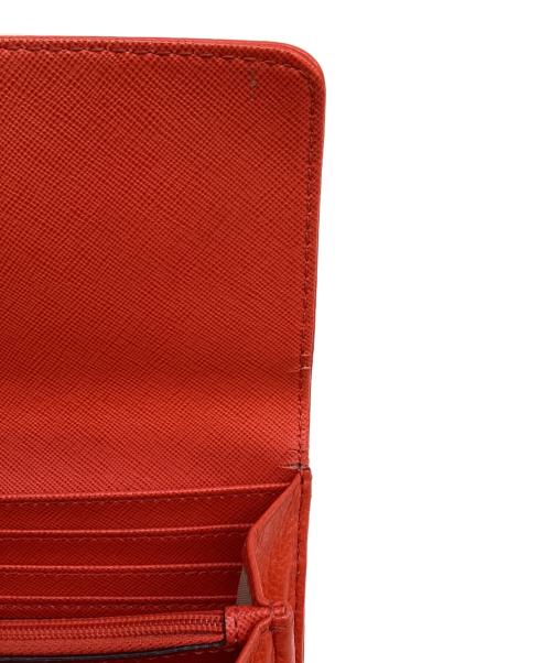 MICHAEL KORS（マイケルコース）MICHAEL KORS (マイケルコース) 長財布 レッドの古着・服飾アイテム