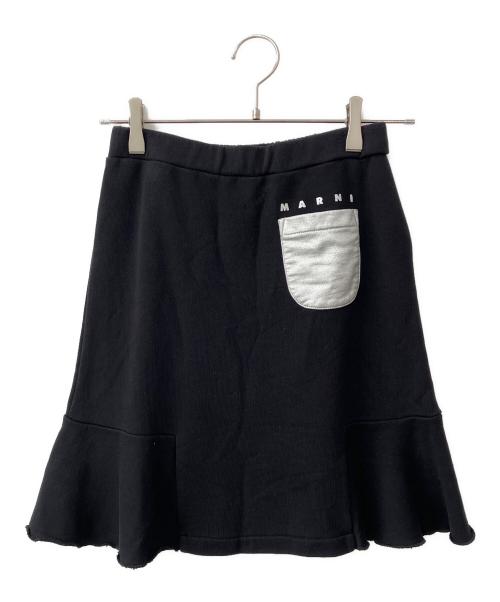 MARNI（マルニ）MARNI (マルニ) スカート ブラック サイズ:10の古着・服飾アイテム