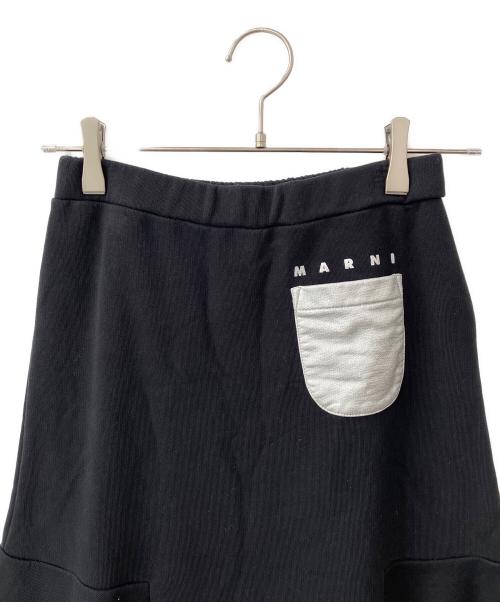 MARNI（マルニ）MARNI (マルニ) スカート ブラック サイズ:10の古着・服飾アイテム