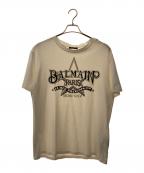 BALMAINバルマン）の古着「半袖カットソー」｜ホワイト