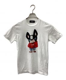 DSQUARED2（ディースクエアード）の古着「半袖カットソー」｜ホワイト