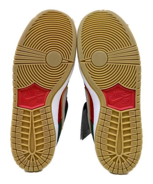 NIKE（ナイキ）NIKE (ナイキ) SB DUNK LOWPRO PRM グリーン×レッド サイズ:29の古着・服飾アイテム