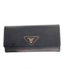 PRADA（プラダ）の古着「長財布」｜ブラック