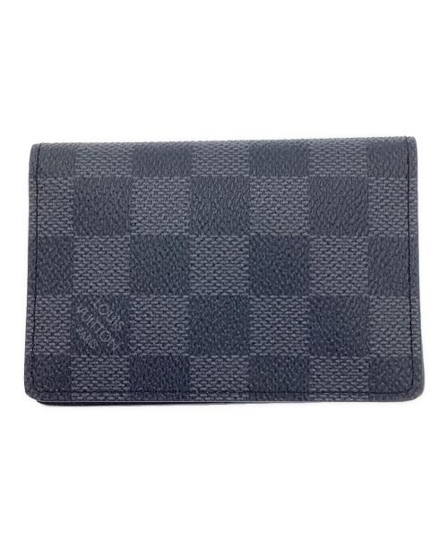 LOUIS VUITTON（ルイ ヴィトン）LOUIS VUITTON (ルイ ヴィトン) カードケース ブラックの古着・服飾アイテム