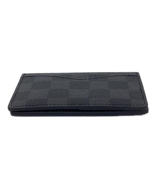 LOUIS VUITTON（ルイ ヴィトン）LOUIS VUITTON (ルイ ヴィトン) カードケース ブラックの古着・服飾アイテム