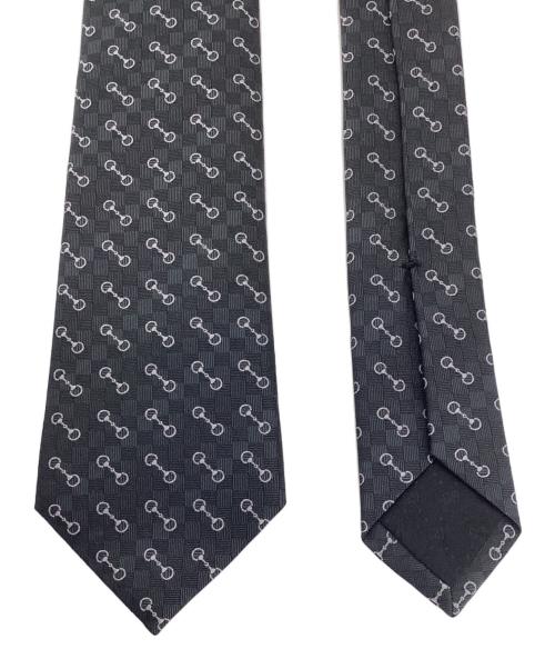 GUCCI（グッチ）GUCCI (グッチ) ホースビット シルクジャカード ネクタイ サイズ:　の古着・服飾アイテム