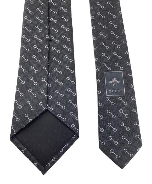 GUCCI（グッチ）GUCCI (グッチ) ホースビット シルクジャカード ネクタイ サイズ:　の古着・服飾アイテム