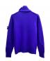 STONE ISLAND (ストーンアイランド) スタンドカラーニットカーディガン ブルー サイズ:M：27000円