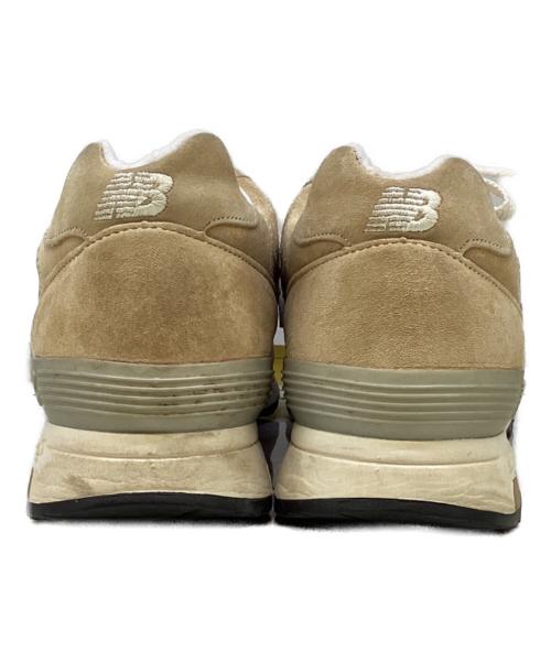 NEW BALANCE（ニューバランス）NEW BALANCE (ニューバランス) スニーカー ベージュ×ホワイト サイズ:26.5の古着・服飾アイテム