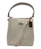 COACHコーチ）の古着「2WAYバッグ」｜ホワイト