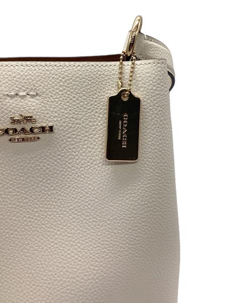 COACH（コーチ）COACH (コーチ) 2WAYバッグ ホワイトの古着・服飾アイテム