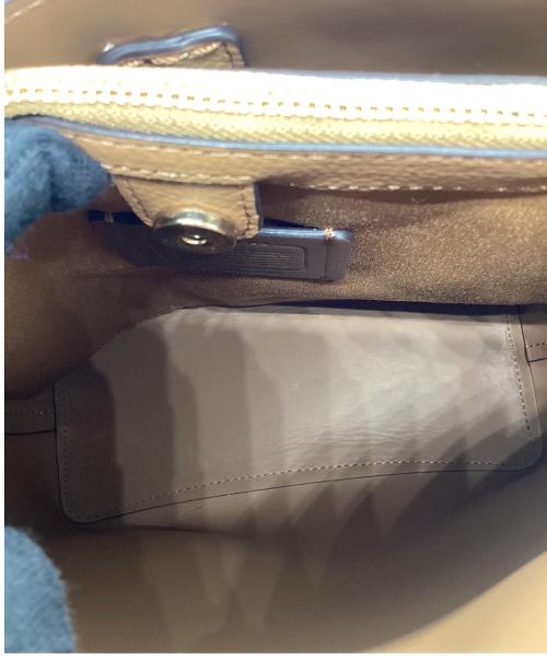 COACH（コーチ）COACH (コーチ) 2WAYバッグ ホワイトの古着・服飾アイテム