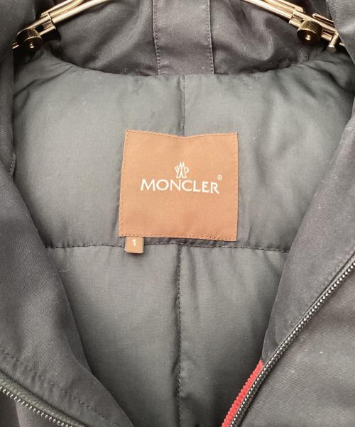 MONCLER（モンクレール）MONCLER (モンクレール) ダウンジャケット ブラック サイズ:1の古着・服飾アイテム