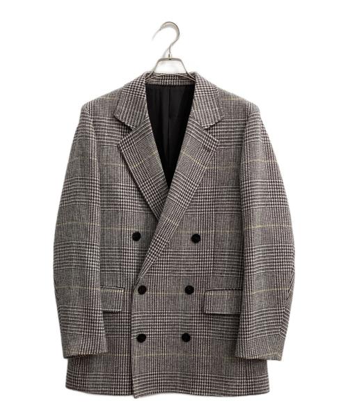 edition（エディション）edition (エディション) ダブルジャケット グレー サイズ:Fの古着・服飾アイテム