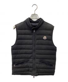 MONCLER（モンクレール）の古着「ダウンベスト」｜ブラック