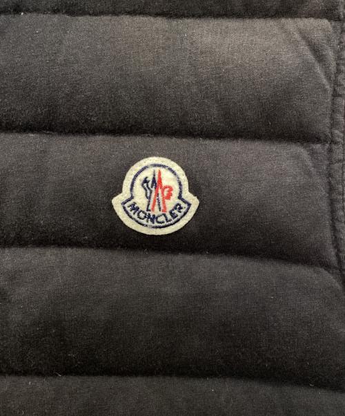 MONCLER（モンクレール）MONCLER (モンクレール) ダウンベスト ブラック サイズ:2の古着・服飾アイテム