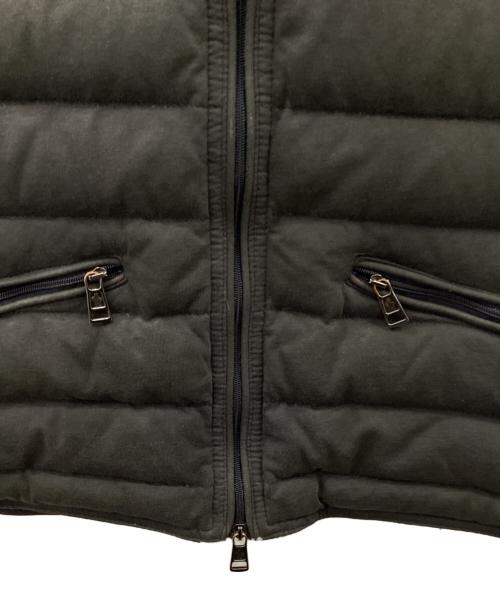 MONCLER（モンクレール）MONCLER (モンクレール) ダウンベスト ブラック サイズ:2の古着・服飾アイテム
