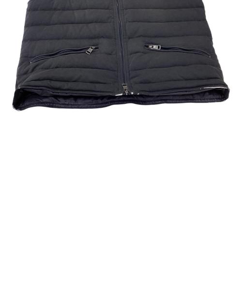MONCLER（モンクレール）MONCLER (モンクレール) ダウンベスト ブラック サイズ:2の古着・服飾アイテム