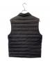 MONCLER (モンクレール) ダウンベスト ブラック サイズ:2：20000円
