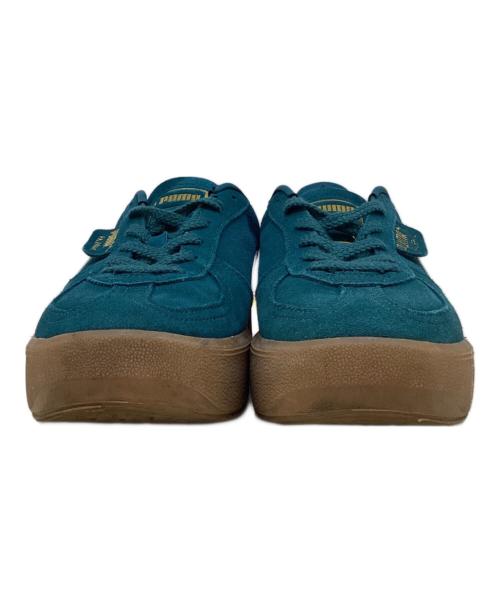 PUMA（プーマ）PUMA (プーマ)  PALERMO ELEVATA WNS グリーン サイズ:23.5の古着・服飾アイテム