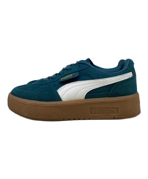PUMA（プーマ）PUMA (プーマ)  PALERMO ELEVATA WNS グリーン サイズ:23.5の古着・服飾アイテム
