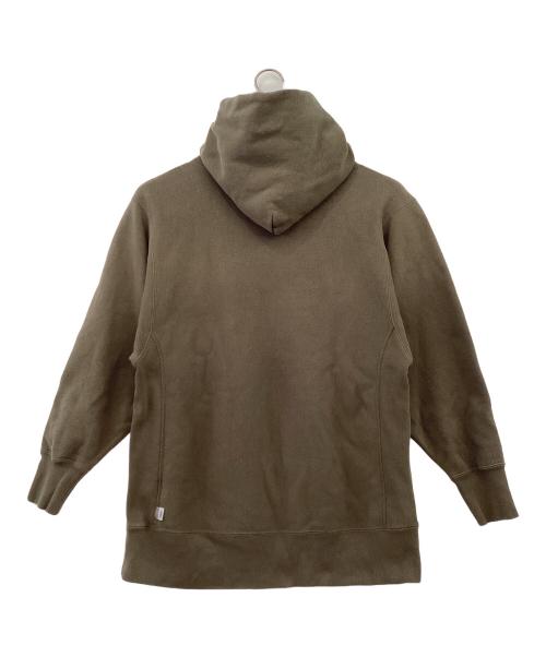Champion REVERSE WEAVE（チャンピオン リバース ウィーブ）Champion REVERSE WEAVE (チャンピオン リバース ウィーブ) WTAPS (ダブルタップス) プルオーバーパーカー ブラウン サイズ:Lの古着・服飾アイテム