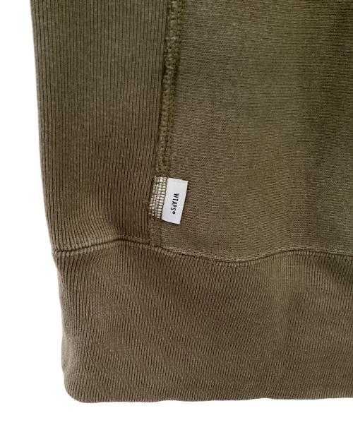 Champion REVERSE WEAVE（チャンピオン リバース ウィーブ）Champion REVERSE WEAVE (チャンピオン リバース ウィーブ) WTAPS (ダブルタップス) プルオーバーパーカー ブラウン サイズ:Lの古着・服飾アイテム