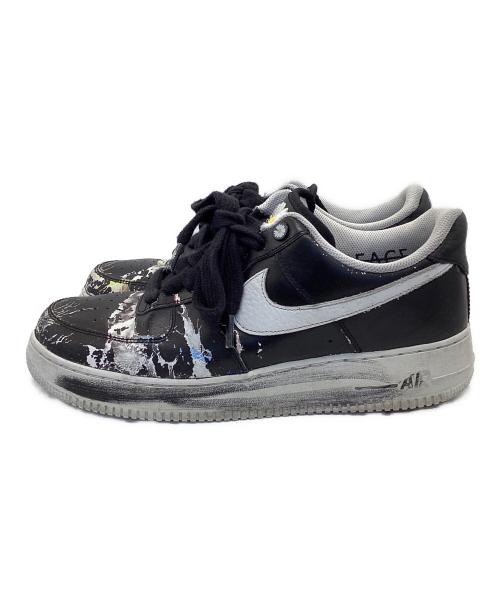 NIKE（ナイキ）NIKE (ナイキ) PEACEMINUSONE (ピースマイナスワン) Air Force 1 Low Para Noise ブラック×ホワイト サイズ:30cmの古着・服飾アイテム