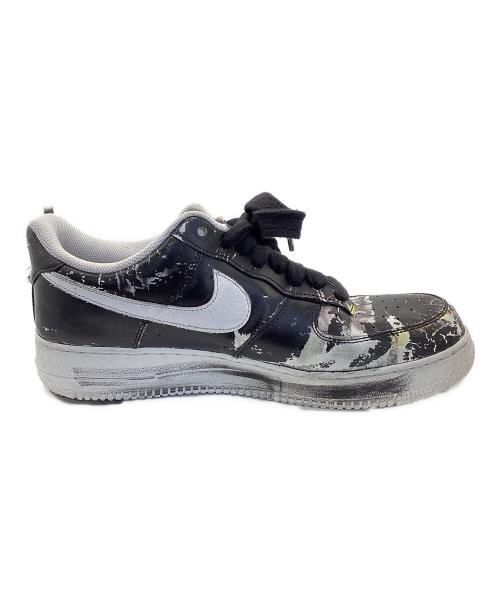 NIKE（ナイキ）NIKE (ナイキ) PEACEMINUSONE (ピースマイナスワン) Air Force 1 Low Para Noise ブラック×ホワイト サイズ:30cmの古着・服飾アイテム
