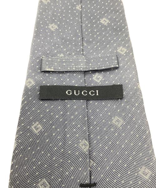 GUCCI（グッチ）GUCCI (グッチ) ネクタイ グレー サイズ:　の古着・服飾アイテム