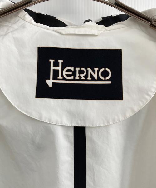 HERNO（ヘルノ）HERNO (ヘルノ) ナイロンジャケット ホワイト サイズ:48の古着・服飾アイテム