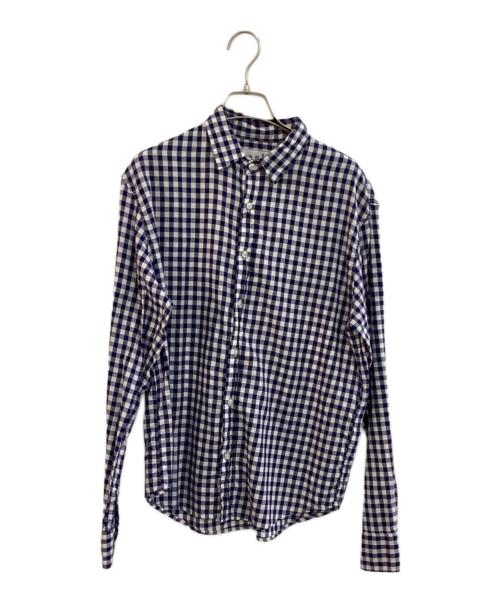 Frank&Eileen（フランクアンドアイリーン）Frank&Eileen (フランクアンドアイリーン) 長袖シャツ ブルー サイズ:XSの古着・服飾アイテム
