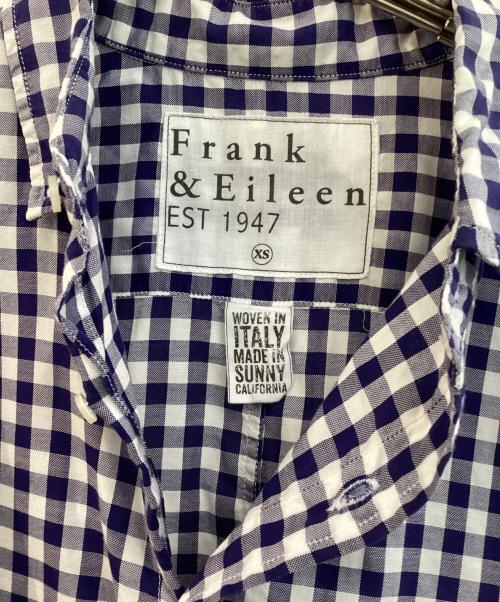 Frank&Eileen（フランクアンドアイリーン）Frank&Eileen (フランクアンドアイリーン) 長袖シャツ ブルー サイズ:XSの古着・服飾アイテム