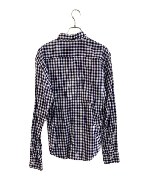 Frank&Eileen（フランクアンドアイリーン）Frank&Eileen (フランクアンドアイリーン) 長袖シャツ ブルー サイズ:XSの古着・服飾アイテム