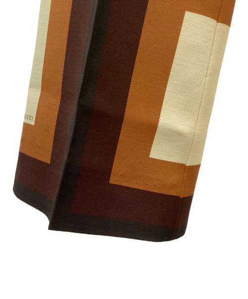 GUCCI（グッチ）GUCCI (グッチ) パンツ ブラウン サイズ:46の古着・服飾アイテム