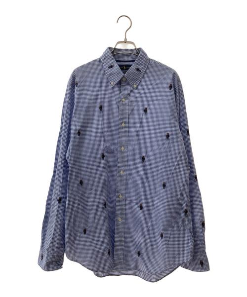 RALPH LAUREN（ラルフローレン）RALPH LAUREN (ラルフローレン) チェックシャツ ブルー サイズ:Lの古着・服飾アイテム