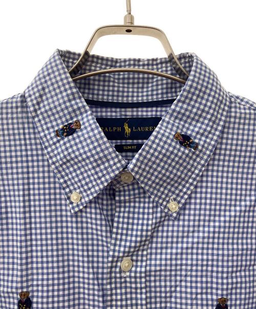 RALPH LAUREN（ラルフローレン）RALPH LAUREN (ラルフローレン) チェックシャツ ブルー サイズ:Lの古着・服飾アイテム