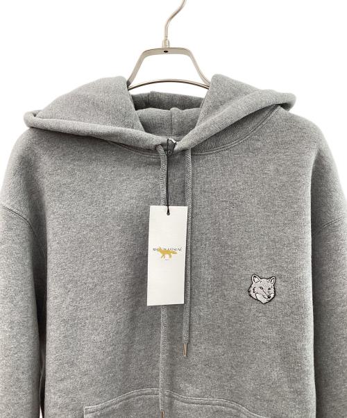 maison kitsune（メゾンキツネ）maison kitsune (メゾンキツネ) パーカー グレー サイズ:M 未使用品の古着・服飾アイテム