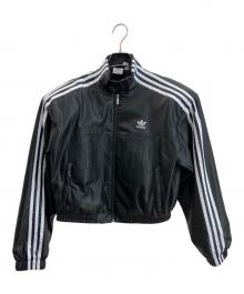 adidas（アディダス）の古着「バイカージャケット」｜ブラック