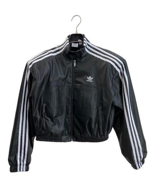 adidas（アディダス）adidas (アディダス) バイカージャケット ブラック サイズ:XLの古着・服飾アイテム