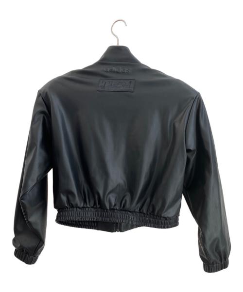 adidas（アディダス）adidas (アディダス) バイカージャケット ブラック サイズ:XLの古着・服飾アイテム