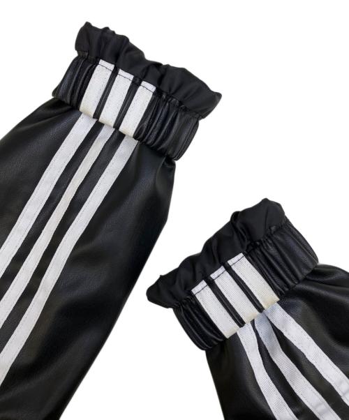 adidas（アディダス）adidas (アディダス) バイカージャケット ブラック サイズ:XLの古着・服飾アイテム