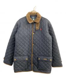POLO RALPH LAUREN（ポロ・ラルフローレン）の古着「キルティングジャケット」｜ネイビー