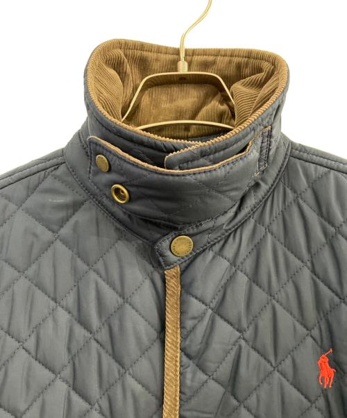 POLO RALPH LAUREN（ポロ・ラルフローレン）POLO RALPH LAUREN (ポロ・ラルフローレン) キルティングジャケット ネイビー サイズ:Ｌの古着・服飾アイテム