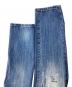 中古・古着 DSQUARED2 (ディースクエアード) ダメージデニムパンツ ネイビー サイズ:44：8000円