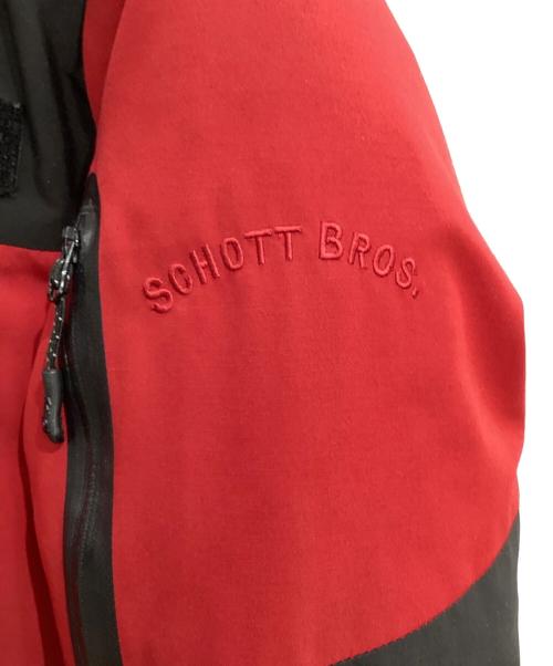 Schott（ショット）Schott (ショット) ダウンジャケット レッド サイズ:Mの古着・服飾アイテム