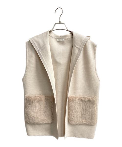 BALLSEY（ボールジィ）BALLSEY (ボールジィ) フーディジレ　24AW ベージュ サイズ:Sの古着・服飾アイテム